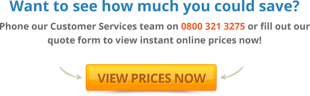 Want to see how much you could save? Phone our Customer Services team on 01480 775454 or fill out quote form to view instant online prices now